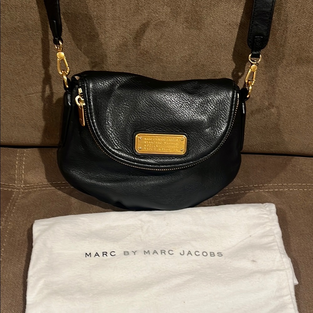 Marc by Marc Jacobs Black Leather Crossbody Bag
